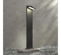 Borne lumineuse extérieur Silvan Lucande, noir, Aluminium, Moderne, Eclairage Exterieur LED