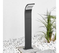 Borne lumineuse extérieur Timm Lucande, noir, Aluminium, Moderne, Eclairage Exterieur LED