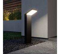 Borne lumineuse extérieur Yolena Arcchio, noir, Aluminium, Moderne, Eclairage Exterieur LED