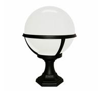 Borne Lumineuse Glenn Intempéries IP44 E27 Boule Jardin Route Lampe Éclairage