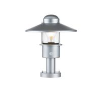 Borne Lumineuse Lampadaire Éclairage D'Extérieur Inox Verre Lampe de Jardin