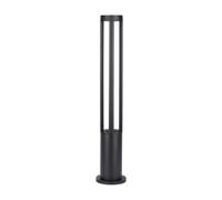 Borne lumineuse LED - 80CM - IP65 - Noir - 10W - 1000 Lumens - 6400K