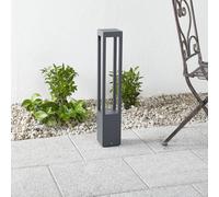 Borne Lumineuse Led Agra Gris Foncé Gris