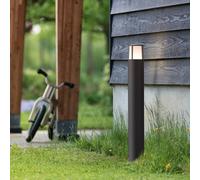 Borne Lumineuse Led Attrayante Stock anthracite, blanc satiné