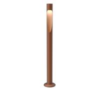 Borne lumineuse LED longue+ unité d'ancrage Flindt H x Ø 69.5x10.5cm