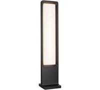 Borne lumineuse LED Reana IP44 carré 832mm 3000K 2x4W 2x240lm 230V Anthracite Métal Anthracite G
