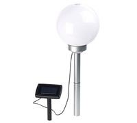 Lunartec Borne lumineuse sphérique à LED Ø20 cm avec effet rotatif et piquet