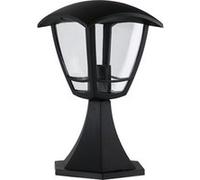 Paulmann 94393 luminaire d'extérieur petites bornes lumin. Classic Curved IP44 gradable éclair. ext. Clair, Noir lampe d'ext. plast. lampe jardin E27