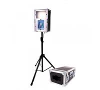 Borne photo (Photobooth) BEBOOTH FLIGHT CASE (MDF) + pied + Flight Case de transport + DNP DS620