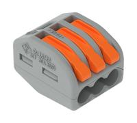 Borne de connexion universelle 222 pour fils souples et rigides X10 WAGO