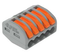 Wago Borne de connexion universelle 222 pour fils souples et rigides X10