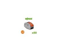 Borne pour boîte de dérivation CLASSIC avec leviers 2,50mm² gris 02 conducteurs - - 222-412
