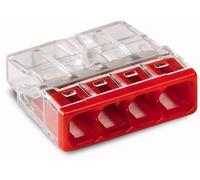 Borne de connexion - automatique 2273 - pour fils rigides - 4X0,5 A 2,5mm2 WAGO