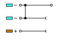 Borne pour capteur WAGO 270-564 5 mm ressort de traction orange 10 pc(s)