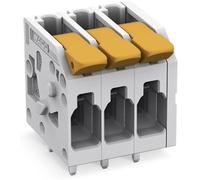 Borne pour circuits imprimés WAGO 2604-1104 4 mm² Nombre de pôles 4