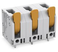 Borne pour circuits imprimés WAGO 2604-3504 4 mm² Nombre de pôles 4