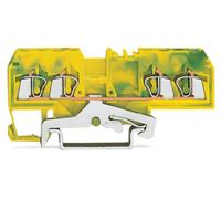 Borne pour conducteur de protection WAGO 280-677 5 mm ressort de traction Affectation: terre vert, jaune 100 pc(s)