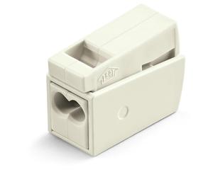 Borne pour luminaires 2 conducteurs 2,5 mm² blanc WAGO 224-112