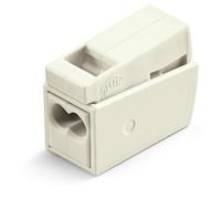 Borne pour luminaires Wago 2 conducteurs 2,5 mm² blanc - 224-112