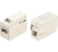 Borne pour luminaires WAGO 224-112 flexible: 0.5-2.5 mm² rigide: 1-2.5 mm² Nombre de pôles: 3 blanc 15 pc(s)