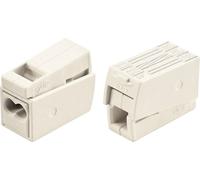 Borne pour luminaires WAGO 224-112 flexible: 0.5-2.5 mm² rigide: 1-2.5 mm² Nombre de pôles: 3 blanc 15 pc(s)