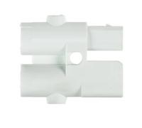 Borne pour luminaires Wieland Electric 93.016.0053.0 flexible: -2.5 mm² rigide: -2.5 mm² Nombre de pôles: 2 blanc