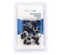 Borne pré-isolée noire SV 1.25-6 (20 pcs/blister) pour des connexions électriques sûres et efficaces.