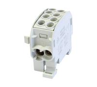 Borne principale 1000 V CA/CC ZK 35/1 1 x 4 juxtaposable gris