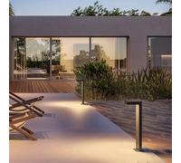 Borne solaire aluminium ala maxi h65cm