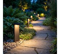 Ala - Borne & Potelet Solaire - Aluminium - Noir