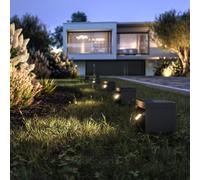 Borne solaire aluminium alea h15cm