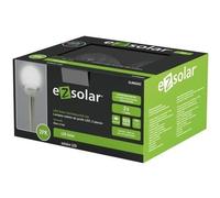 Borne solaire - EZSOLAR - Avec détecteur de pénombre - 2 lumens - Blanc froid - Multicolore - Lot de 2