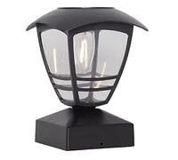 Borne solaire "FELIX", avec LED à filament, couleur de la lumière, blanc chaud, pour extérieur