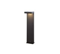 Borne solaire noire en aluminium ALA MAXI H65cm