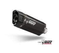 BORNE SR-1 EN ACIER INOXYDABLE NOIR MIVV POUR HONDA CB HORNET 750 2023-2026