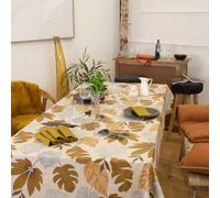 BORNEO Nappe 100% coton enduit 200X150 Gold SUD ETOFFE