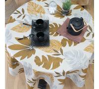 BORNEO Nappe 100% coton enduit Ronde D155 Gold SUD ETOFFE