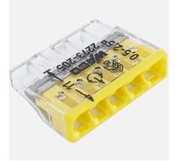 Borne de connexion automatique 2/3/4/5/8 entrée Wago réf 2273 & Support 2273-500