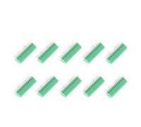 Bornes à vis PCB bornes 10 pièces/ensemble 12Pin 2.54mm pas vert borne à vis universelle borne à vis AMNzOgOdL