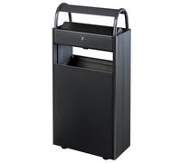 Bornes cendrier 12 L et corbeille 60 L Rossignol gris manganèse