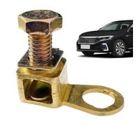 Bornes de Batterie Auto - Portables universels sans sertissage - De Câble Haute Conductivité pour Batterie | pour Camion, Utilitaire - réparation, Installation, câblage, raccordement
