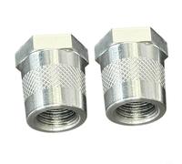 Bornes de batterie de véhicule en aluminium pour poteaux négatifs positifs M12 avec trous filetés pour vis de verrouillage et matériau résistant à la rouille pour 12 batteries 36 V