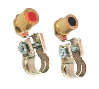 Bornes De Batterie Positives Et Négatives 2 Pièces Prolongateur Pince Accessoires Automobiles Prolongateur Connecteur Voiture Terminal Batterie Résistant À La