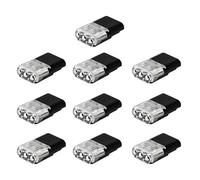 Bornes de câblage rapide à fixer dans les connecteurs de fil, pas besoin d'outil de mise à niveau pour l'éclairage de la maison et l'application LED Bronze Command