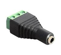 - Bornes de câble - bloc de terminal à 3 broches femelle pour mini-phone stereo 3.5 mm femelle