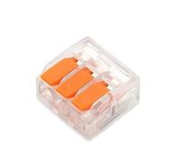 Bornes de connexion rapides universelles Orange multi-ports, connecteurs fils, bornes deux cent cinquante volts trente-deux ampères(PCT 413,30PCS)