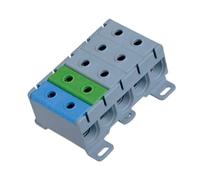 Bornes de courant en aluminium - Bloc universel de distribution électrique pour câble de connexion électrique - Connecteur d'alimentation