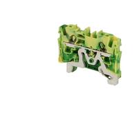 Bornes de jonction RAPIDE Wago 4 mm² VERT-JAUNE