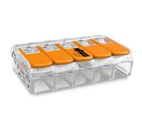 Borne de raccordement - WAGO - 221-415 BT25 - 4 mm² - Transparent - 32 A