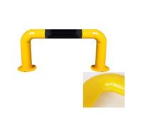 Bornes de sécurité en forme de U, barre anti-collision pour garde-corps en forme de U, poteau de stationnement rond anti-collision, bornes en forme de U pour allée et gar,One Color-19.68 x 11.8inch